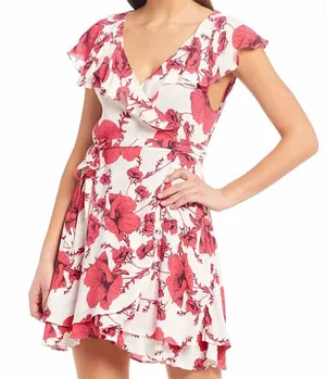 Free‎ People French Quarter Mini Dress Size S thumbnail 1