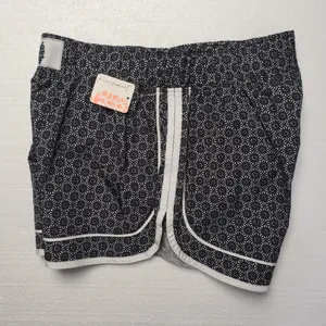 Free People Movement Varsity Blues Printed Shorts in Starburst Geo Black NWT thumbnail 5
