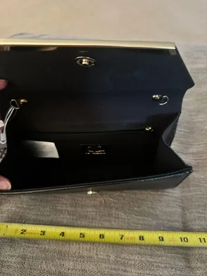 CLX by Christian Lacroix clutch with detachable crossbody chain thumbnail 2