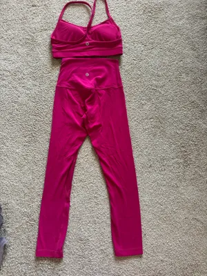 Lululemon hot pink set  thumbnail 2