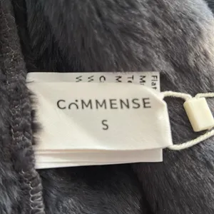 Woman’s Commense Gray Teddy Jacket with Faux Fur Trim Size Small thumbnail 5