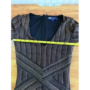 Rachel Rachel Roy Copper Quinn Metallic‎ Bodycon Dress Size Small thumbnail 8