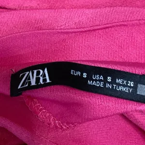 Zara Women's Pink Silky Satin Sleeveless Cowl Neck Cami Camisole Crop Tank Top S thumbnail 3