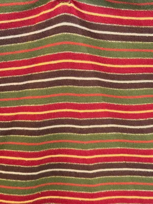 🎇🎇🎇3for 12$🎇🎇🎇Cato Striped Polo Top in Red, Olive & Brown-XL thumbnail 4