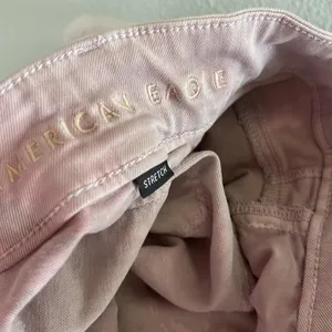 American Eagle Stretch Super Hi-Rise Flare Pink 10 thumbnail 9