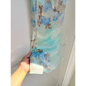 Apt. 9 Y2K Baby Blue Fairycore Coquette Slip Dress With Bows Lace Trim Medium‎ thumbnail 5