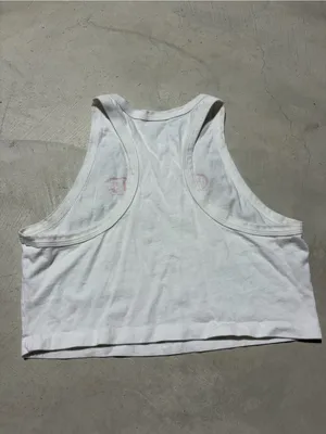 Spiritual gangster Carpe Diem White Crop Tank medium thumbnail 8
