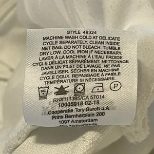 Tory Burch White Cropped Jeans thumbnail 5