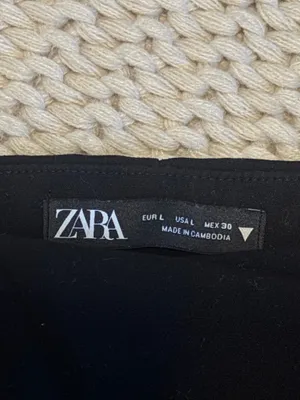 ZARA Black Skort Mini thumbnail 2