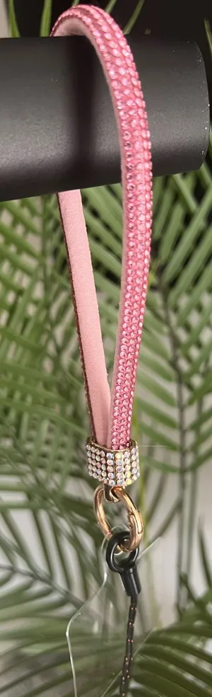 Rhinestone Keychain Pink thumbnail 1