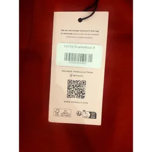 Oh Polly Baila Structured Tulip Mini DressNWT Size‎ US 4 (UK 10) Scarlet Red thumbnail 6