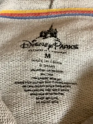 Disney Parks Size Medium Vintage Walt Disney World Hoodie, Used thumbnail 2