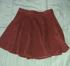 Orange button up skirt Size M thumbnail 2