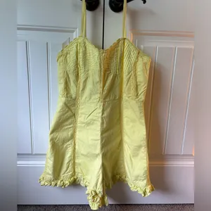 Urban Outfitters Yellow Romper Size M thumbnail 7
