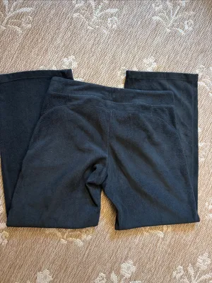 Women’s Black Casual fleece Drawstring Pants thumbnail 4