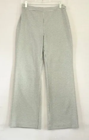 Wilfred Aritzia Gingham Wide Leg Trousers Black White‎ Checkered Side Zip Small thumbnail 1