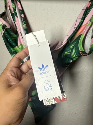 NWT Farm Rio x Adidas Tropical One Piece Bodysuit Size Medium thumbnail 7