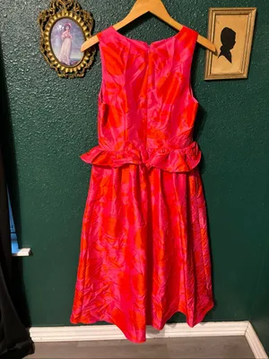 Kate Spade x Target Peplum Floral Dress Sz 6 NWT thumbnail 3