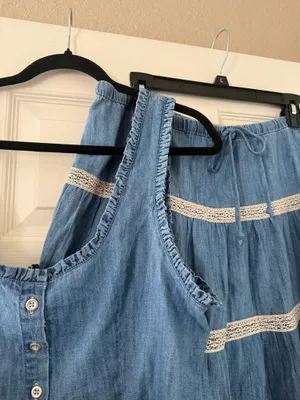 BNWT Urban Outfitters Kimchi Blue Market Morning Top & Skirt Set thumbnail 8