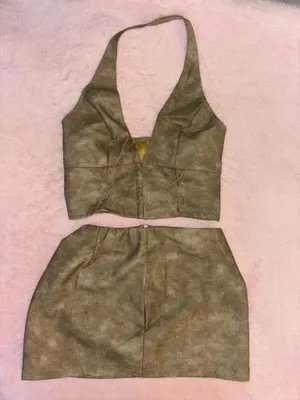 2 Piece Skirt Set Green thumbnail 3