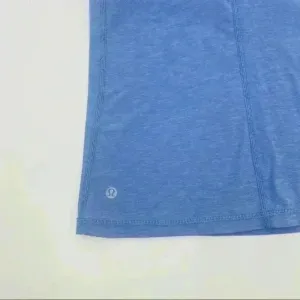 Lululemon Periwinkle Racerback‎ W/Cheetah Print Sport Bra thumbnail 6