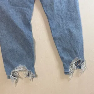 American Eagle Outfitters Distressed Blue Ankle Jeans thumbnail 9