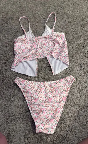 Walmart Floral Tankini thumbnail 1