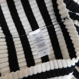 ATM Anthony Thomas Melillo Striped Ribbed Knit Merino Wool Sweater Large thumbnail 11