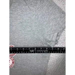 Alabama Crimson Tide T-Shirt Women L V-Neck Gray Graphic NCAA Grunge 90s Sporty‎ thumbnail 4