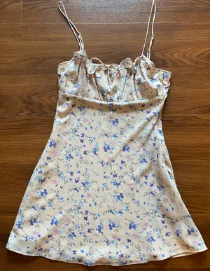Tilly’s Pink Floral Mini Dress thumbnail 1