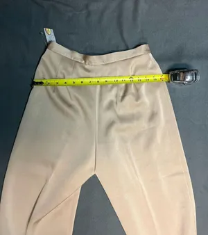 Talbots Petites Champagne Satin Wide Leg Dress Pants Size 6P thumbnail 7