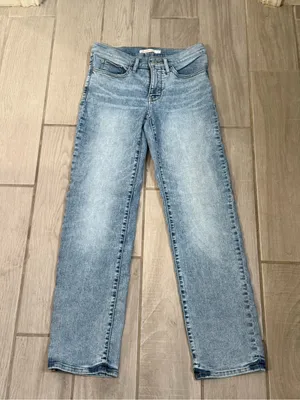 Levi’s 314 Straight-Leg Light Blue Jeans for Women — thumbnail 2