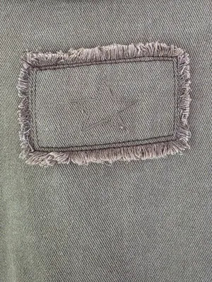 POL Cable Knit Sleeve Shacket Chocolate & Cream Small thumbnail 13