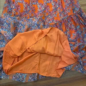 FRNCH Aneth Floral Silk Blend Sleeveless Maxi Dress Womens Size Small Boho thumbnail 6