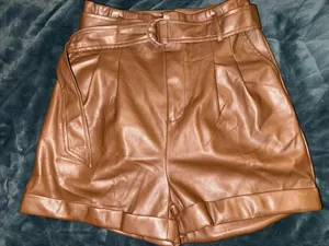 Lulus pleather shorts thumbnail 1