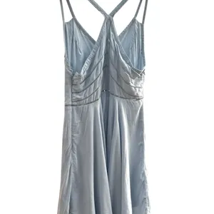 Silence + Noise Light Blue Strappy Fit‎ & Flare Mini Dress Sz 6 thumbnail 4