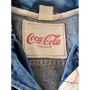 Coca Cola Vintage Trucker Denim Jean Jacket size Medium thumbnail 8