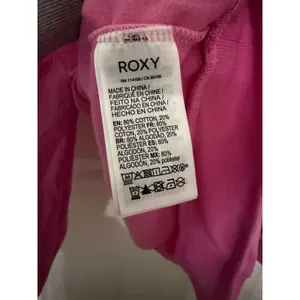 Roxy Womens Pink Quarter Zip Fleece Hoodie Sweatshirt Size‎ Large ERJFT04561 thumbnail 5