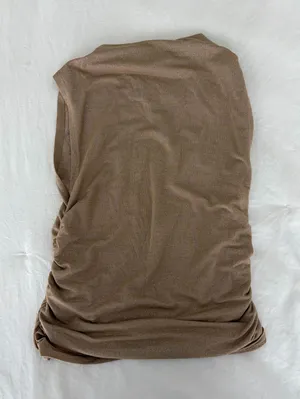 Old Navy Sheer High Neck Sparkle Top thumbnail 1
