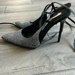 Zara rhinestone heels thumbnail 9