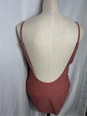 Aerie Women’s WAILLOT DE BOIR One PIECE Scoop-Back Swimsuit large NWT thumbnail 8