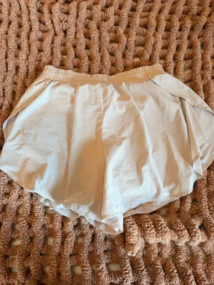 All in Motion 2-in-1 Running Shorts Women’s XS Beige Cream Athletic thumbnail 4
