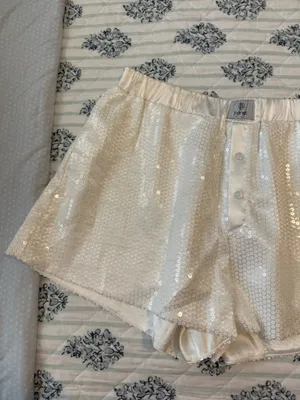 Parke Sequin Shorts - read sizing pls!  thumbnail 3