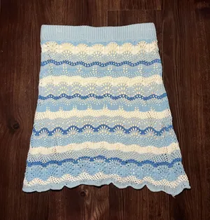 Princess Polly Beach Crochet Coverup Skirt thumbnail 1