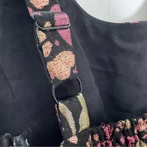 Free People Deluxe Sparkle Mini Dress Black Size XS thumbnail 6