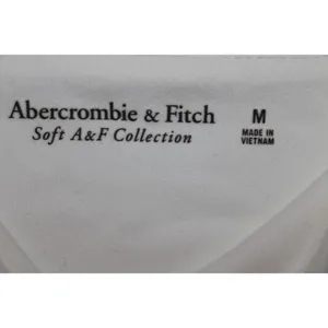 Womens Abercrombie & Fitch Soft A&F White Sleeveless Tank Bodysuit Size Medium M thumbnail 3