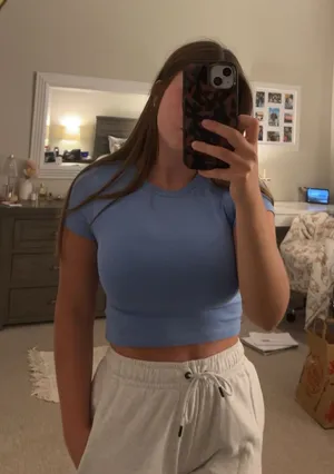 ZARA Baby Tee Blue thumbnail 1