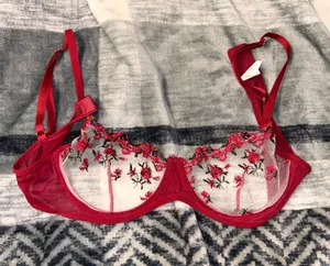 Lingerie Bra Red Size M thumbnail 1