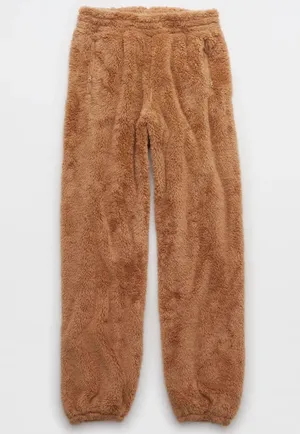 Aerie Offline Fluffy Sherpa Jogger thumbnail 4