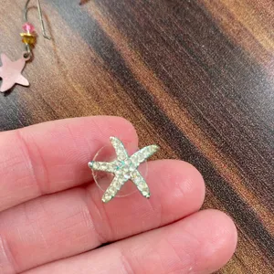 Bundle of 3 Dangling Tropical Earrings Turtle Starfish and Stud Starfish thumbnail 3
